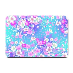 Flowers Cute Pattern Small Doormat  by Nexatart