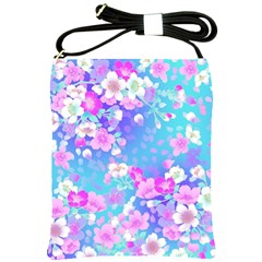 Flowers Cute Pattern Shoulder Sling Bags by Nexatart