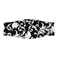 Black And White Floral Patterns Stretchable Headband