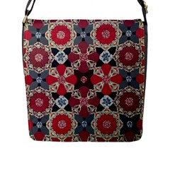 Beautiful Art Pattern Flap Messenger Bag (l)  by Nexatart