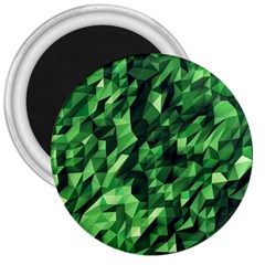 Green Attack 3  Magnets by Nexatart