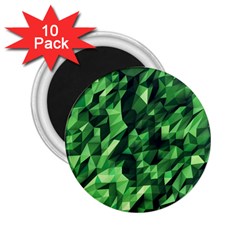 Green Attack 2 25  Magnets (10 Pack)  by Nexatart