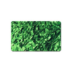 Green Attack Magnet (name Card) by Nexatart