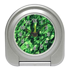 Green Attack Travel Alarm Clocks by Nexatart