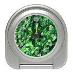 Green Attack Travel Alarm Clocks Front