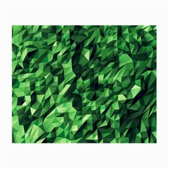 Green Attack Small Glasses Cloth by Nexatart