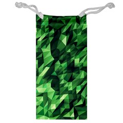 Green Attack Jewelry Bag by Nexatart