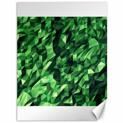 Green Attack Canvas 36  X 48  