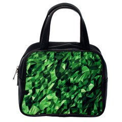 Green Attack Classic Handbags (one Side) by Nexatart