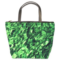 Green Attack Bucket Bags by Nexatart