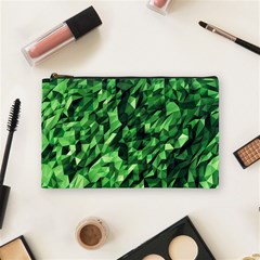 Green Attack Cosmetic Bag (medium)  by Nexatart