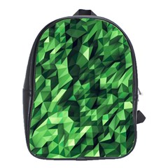 Green Attack School Bags(large)  by Nexatart