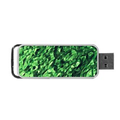 Green Attack Portable Usb Flash (two Sides) by Nexatart