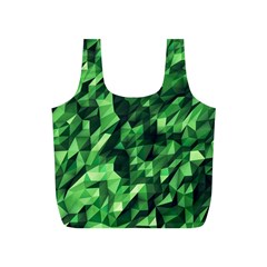 Green Attack Full Print Recycle Bags (s)  by Nexatart