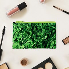 Green Attack Cosmetic Bag (xs) by Nexatart