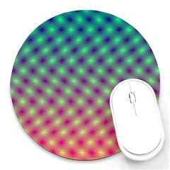 Art Patterns Round Mousepads by Nexatart