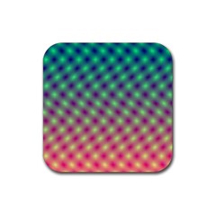 Art Patterns Rubber Coaster (square)  by Nexatart