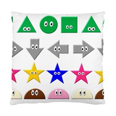 Cute Symbol Standard Cushion Case (two Sides) by Nexatart