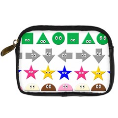 Cute Symbol Digital Camera Cases by Nexatart