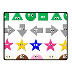 Cute Symbol Fleece Blanket (small) by Nexatart