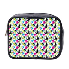 Cool Graffiti Patterns  Mini Toiletries Bag 2-side by Nexatart