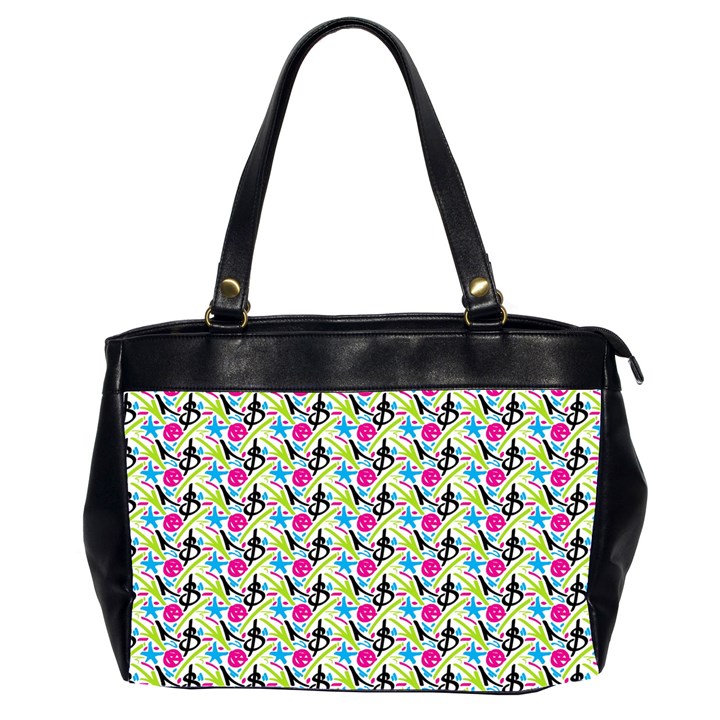 Cool Graffiti Patterns  Office Handbags (2 Sides) 