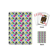 Cool Graffiti Patterns  Playing Cards (mini)  by Nexatart