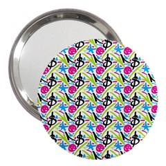 Cool Graffiti Patterns  3  Handbag Mirrors by Nexatart