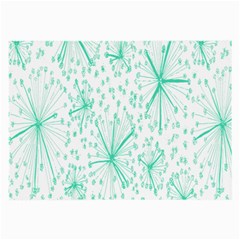 Pattern Floralgreen Large Glasses Cloth by Nexatart