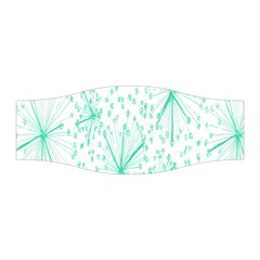 Pattern Floralgreen Stretchable Headband by Nexatart