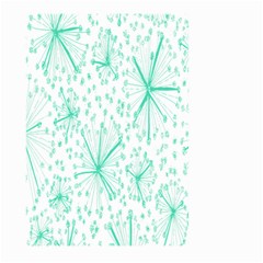 Pattern Floralgreen Large Garden Flag (two Sides) by Nexatart