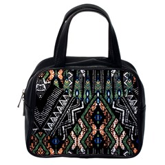 Ethnic Art Pattern Classic Handbags (one Side) by Nexatart