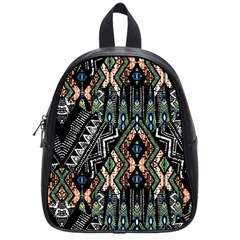 Ethnic Art Pattern School Bags (small)  by Nexatart