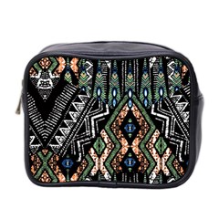 Ethnic Art Pattern Mini Toiletries Bag 2-side by Nexatart