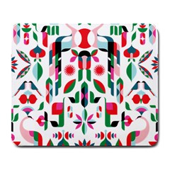 Abstract Peacock Large Mousepads by Nexatart