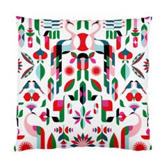 Abstract Peacock Standard Cushion Case (one Side) by Nexatart