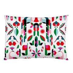 Abstract Peacock Pillow Case by Nexatart