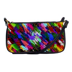 Tropical Jungle Print And Color Trends Shoulder Clutch Bags by Nexatart