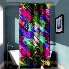 Tropical Jungle Print And Color Trends Shower Curtain 36  X 72  (stall)  by Nexatart