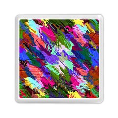 Tropical Jungle Print And Color Trends Memory Card Reader (square)  by Nexatart