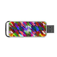 Tropical Jungle Print And Color Trends Portable Usb Flash (one Side) by Nexatart