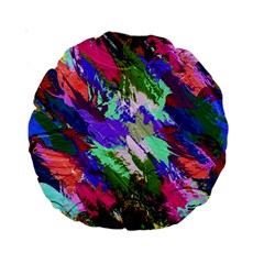 Tropical Jungle Print And Color Trends Standard 15  Premium Round Cushions by Nexatart