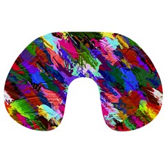 Tropical Jungle Print And Color Trends Travel Neck Pillows by Nexatart