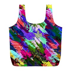 Tropical Jungle Print And Color Trends Full Print Recycle Bags (l)  by Nexatart