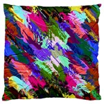 Tropical Jungle Print And Color Trends Large Flano Cushion Case (Two Sides) Front