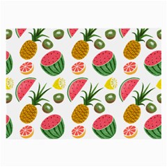 Fruits Pattern Large Glasses Cloth by Nexatart