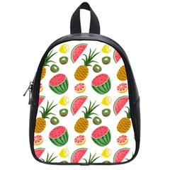 Fruits Pattern School Bags (small) 