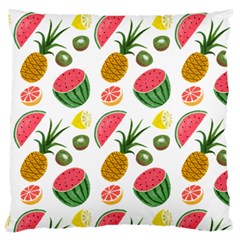 Fruits Pattern Large Cushion Case (one Side) by Nexatart