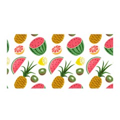 Fruits Pattern Satin Wrap by Nexatart