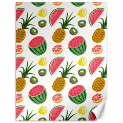 Fruits Pattern Canvas 18  X 24   by Nexatart